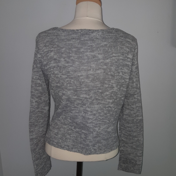 Bluecrush women's Cropped long sleeve sweater Size L - Picture 7 of 16